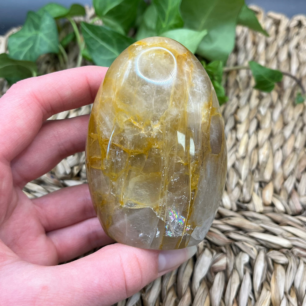 Bergkristall Golden Healer Free Form