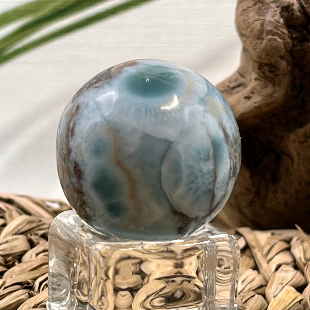 
                  
                    Larimar-Kugel Nr. 9
                  
                