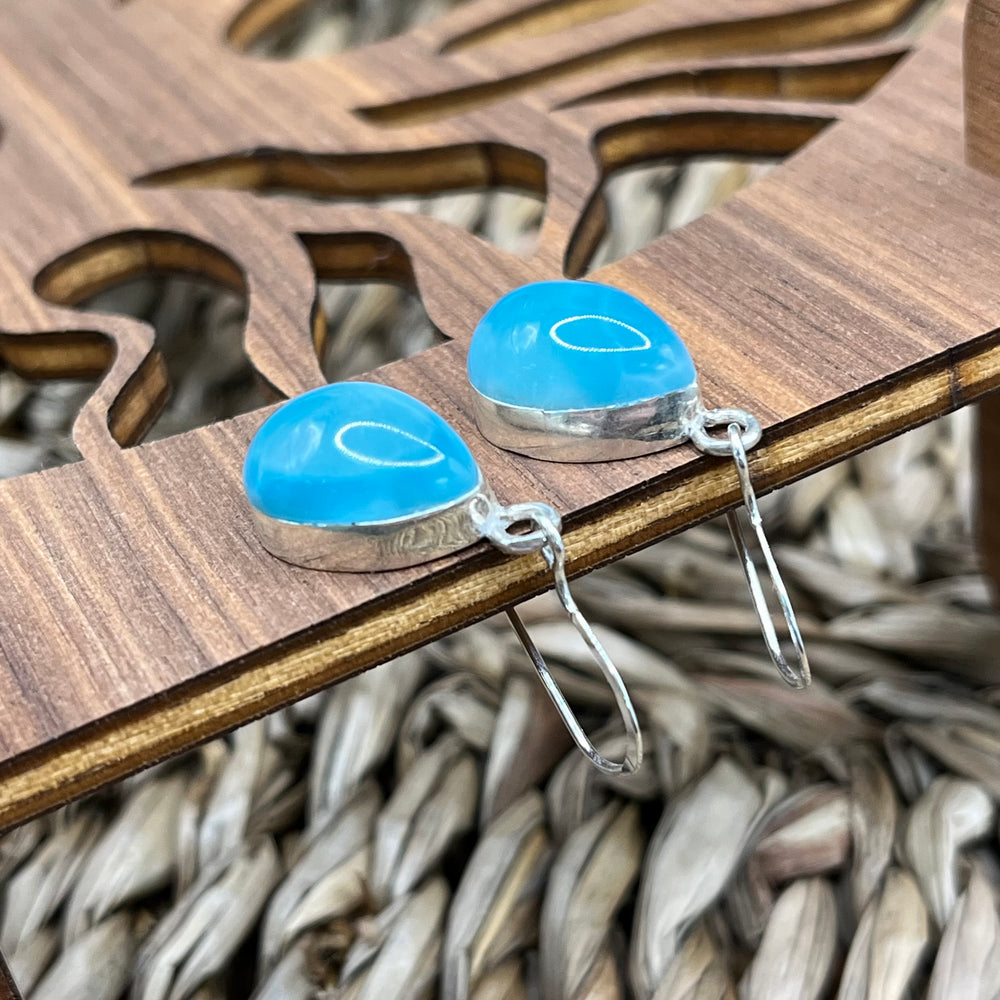 Larimar Ohrringe