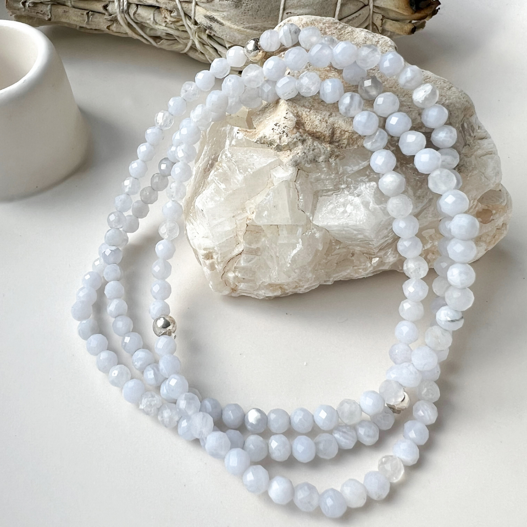 
                  
                    Chalcedon Armband Facettiert
                  
                