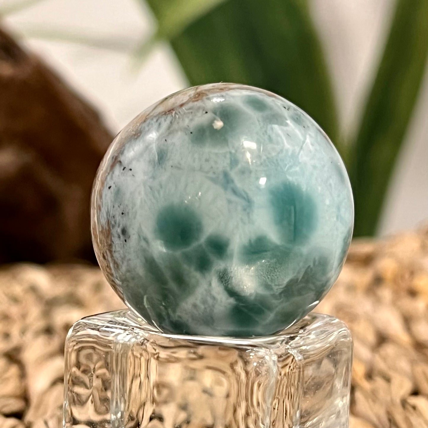 
                  
                    Larimar-Kugel Nr. 8
                  
                