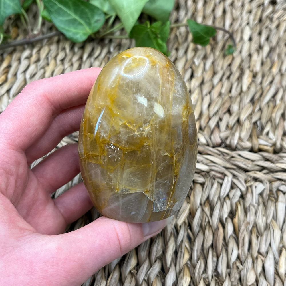 Bergkristall Golden Healer Free Form