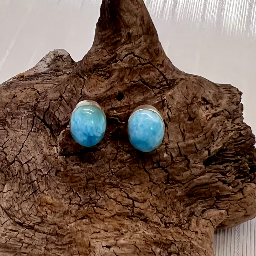 Larimar Ohrringe