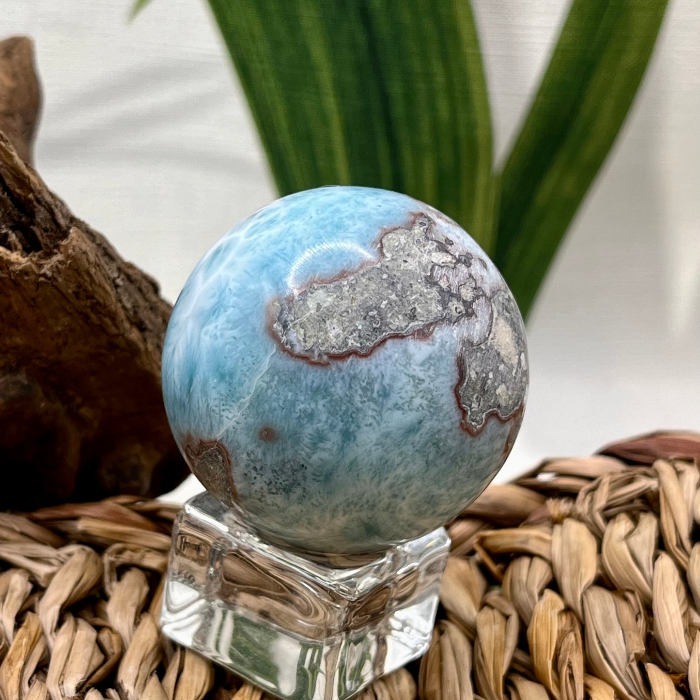 
                  
                    Larimar-Kugel Nr. 6
                  
                