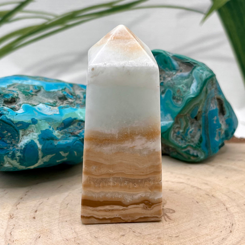 Caribbean Calcit-Point