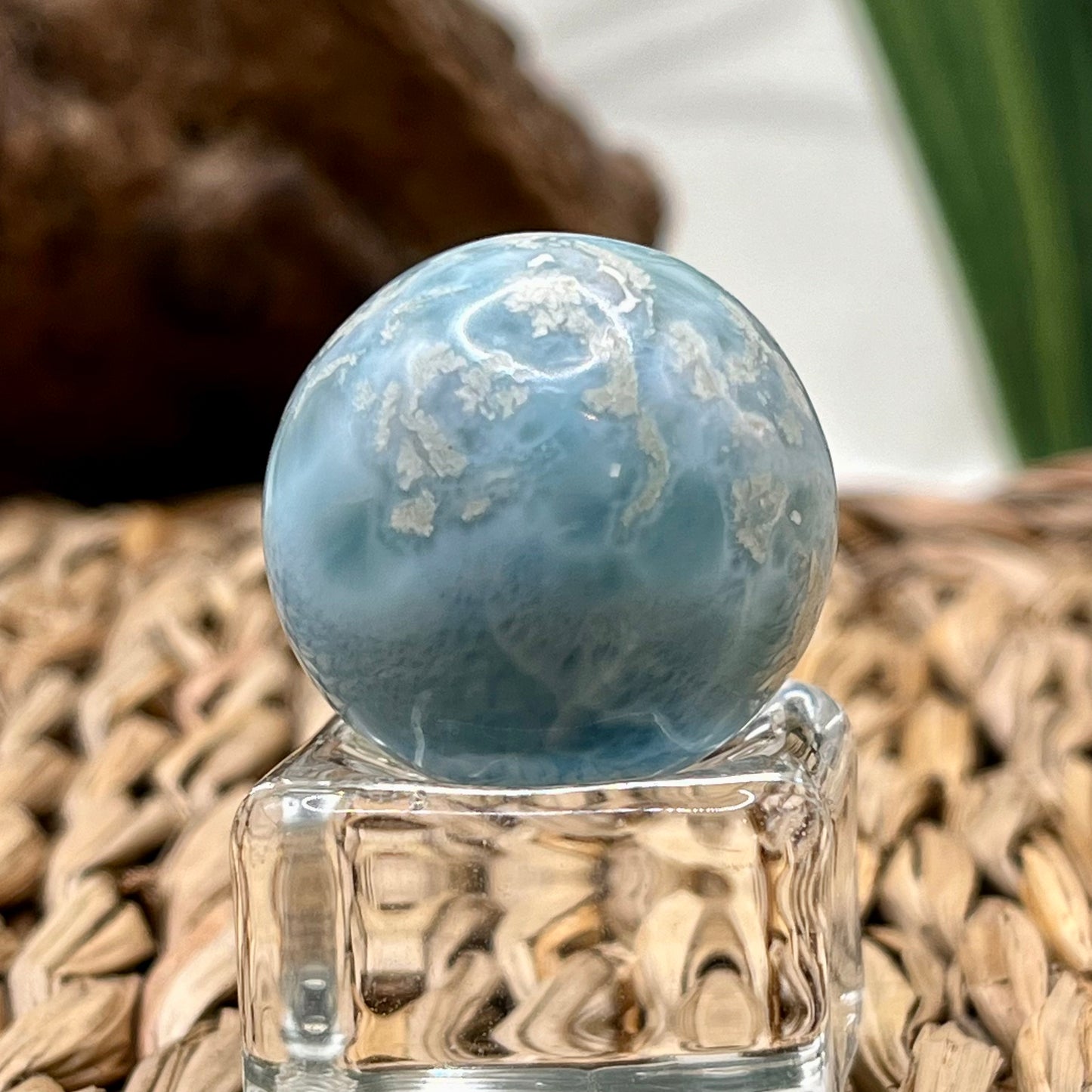 
                  
                    Larimar-Kugel Nr. 7
                  
                