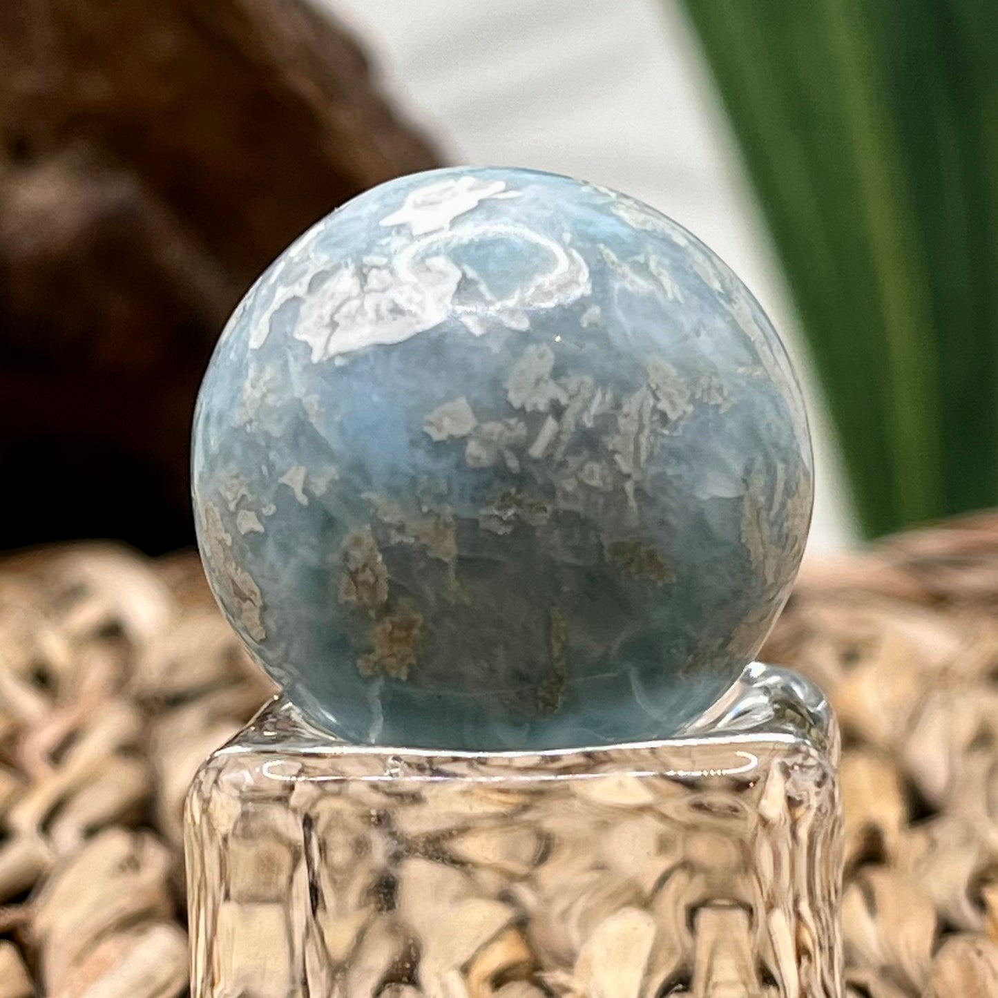 
                  
                    Larimar-Kugel Nr. 7
                  
                