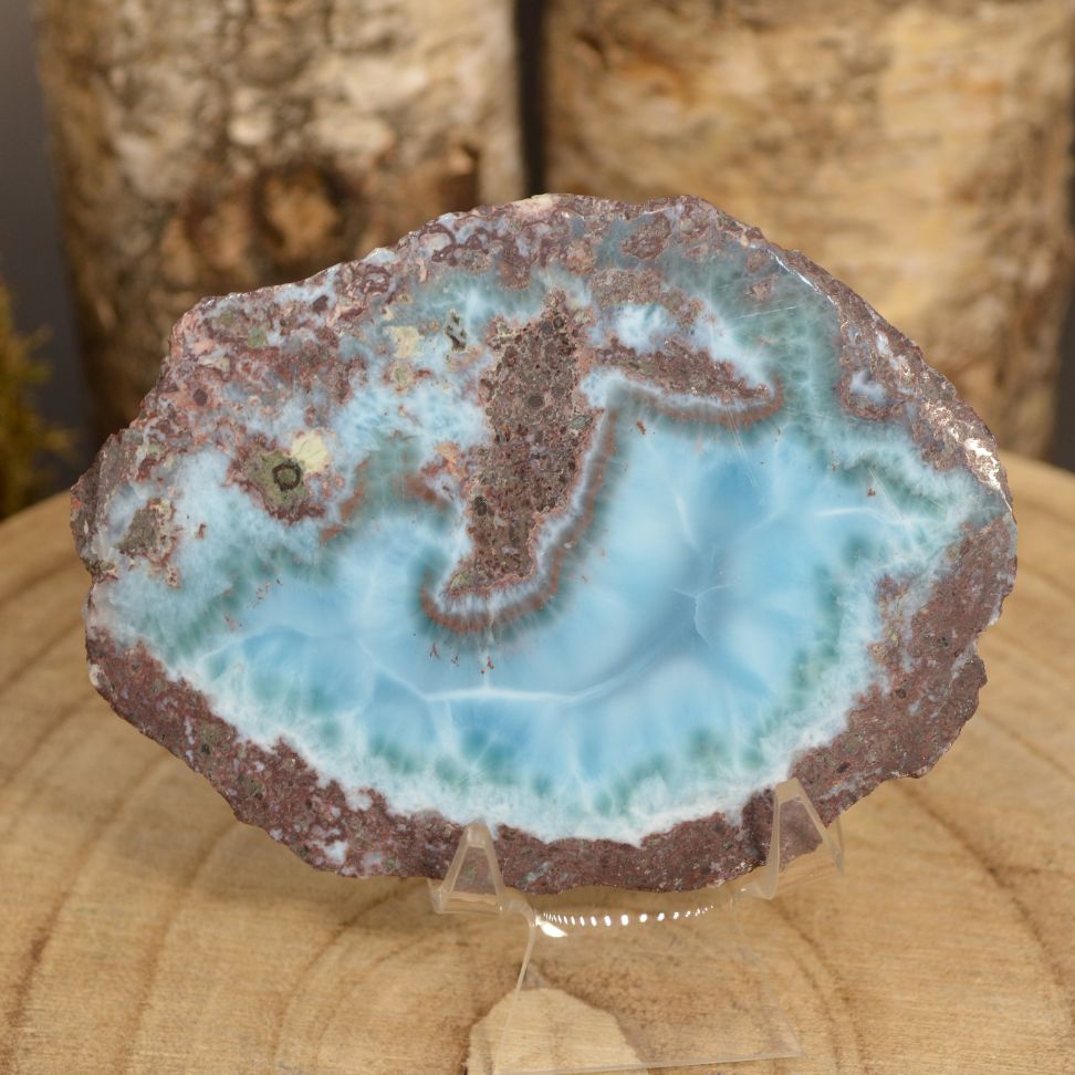 Larimar-Scheibe/Slab