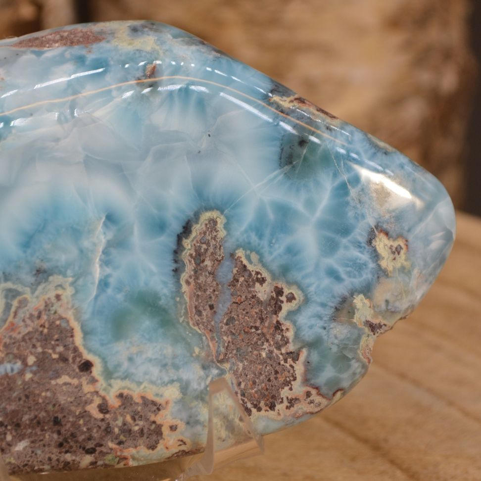 
                  
                    Larimar-Scheibe/Slab
                  
                