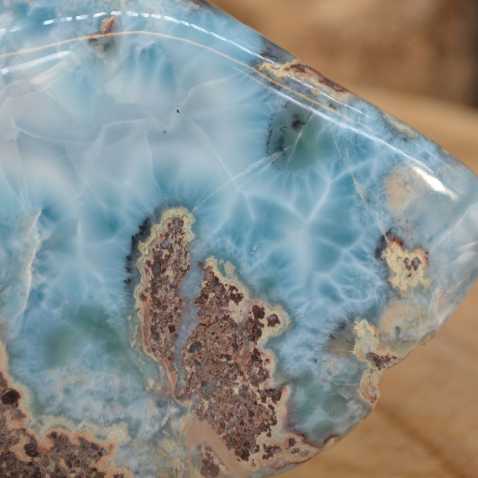 
                  
                    Larimar-Scheibe/Slab
                  
                