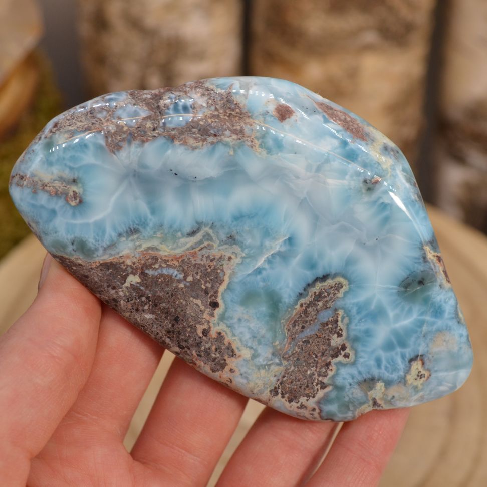 
                  
                    Larimar-Scheibe/Slab
                  
                