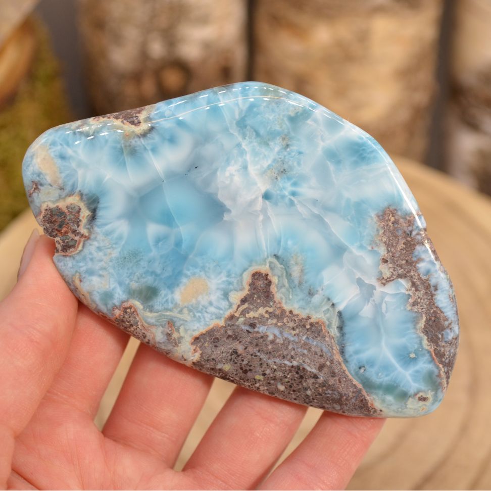 
                  
                    Larimar-Scheibe/Slab
                  
                