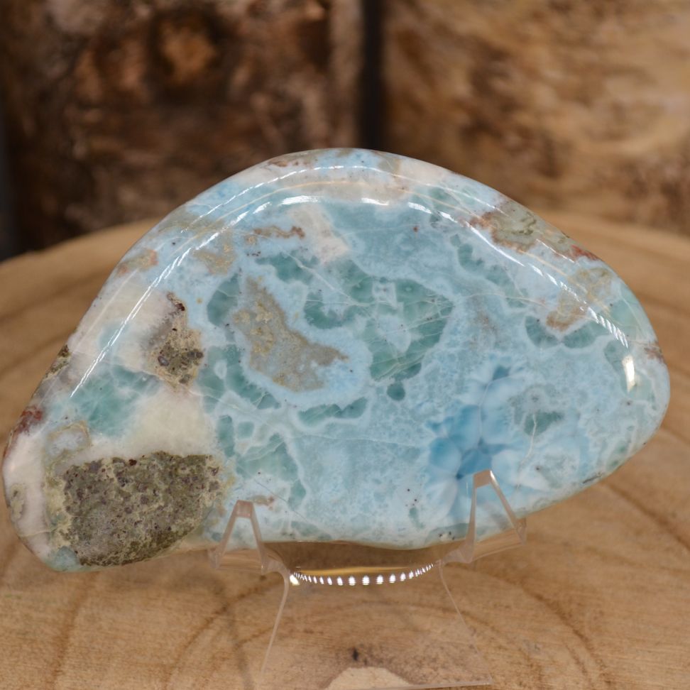 Larimar-Scheibe/Slab