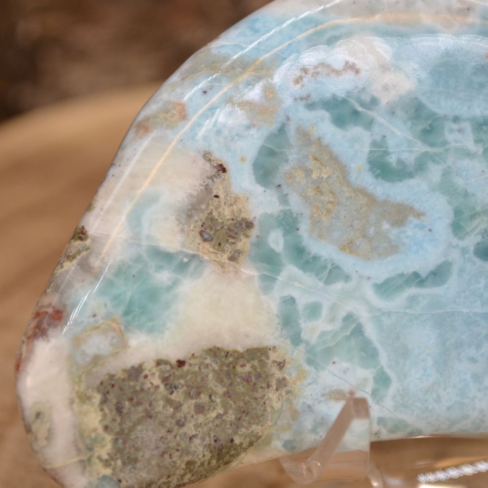 
                  
                    Larimar-Scheibe/Slab
                  
                