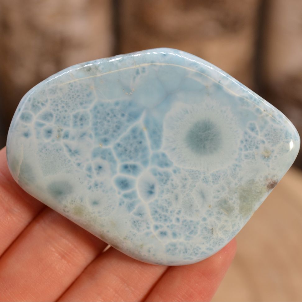 
                  
                    Larimar-Scheibe/Slab
                  
                