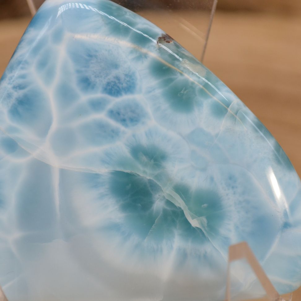 
                  
                    Larimar-Scheibe/Slab
                  
                