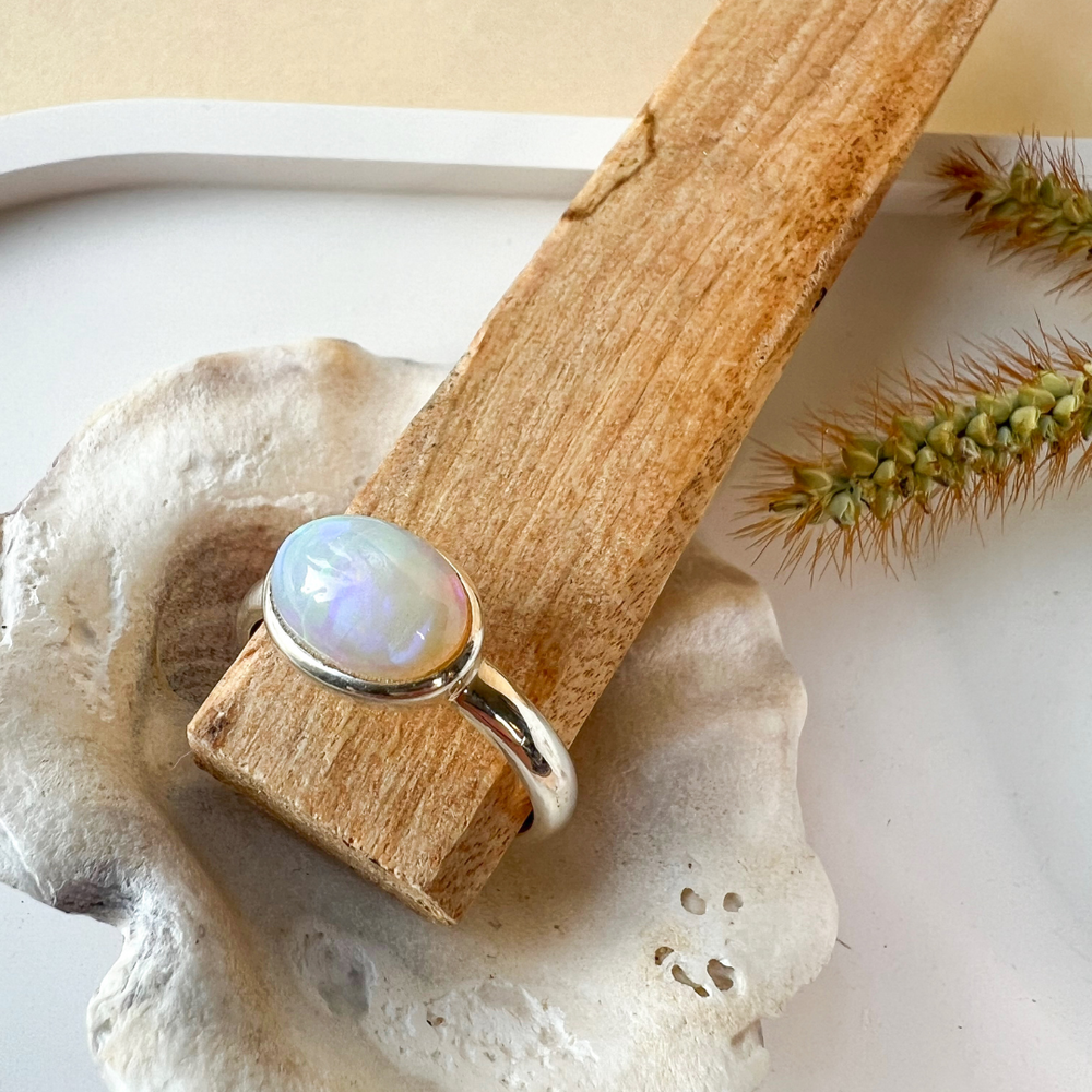 
                  
                    Welo Opal Ring 925 Silber Gr.56
                  
                