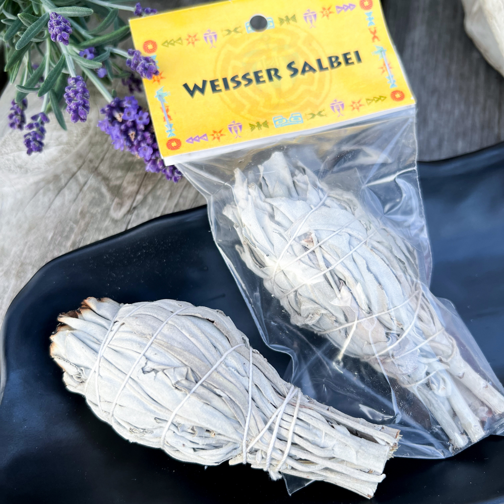 Weißer Salbei kleines Räucherbündel