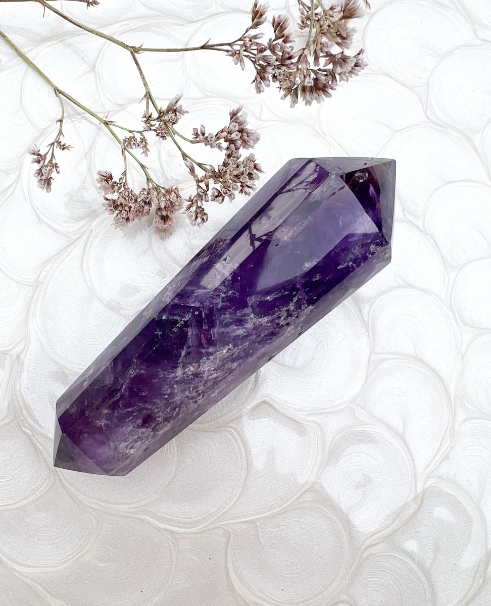 Amethyst Vogel Kristall Nr. 1