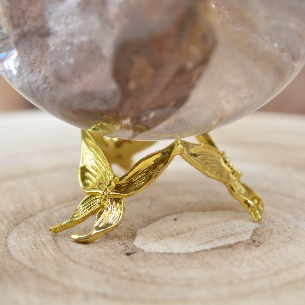 Kugelhalter, goldfarben