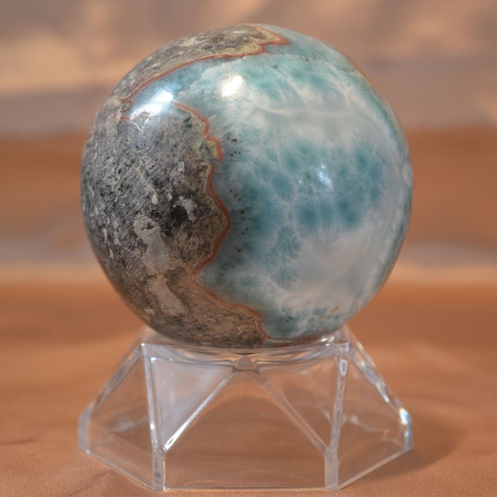 Larimar-Kugel Nr. 1