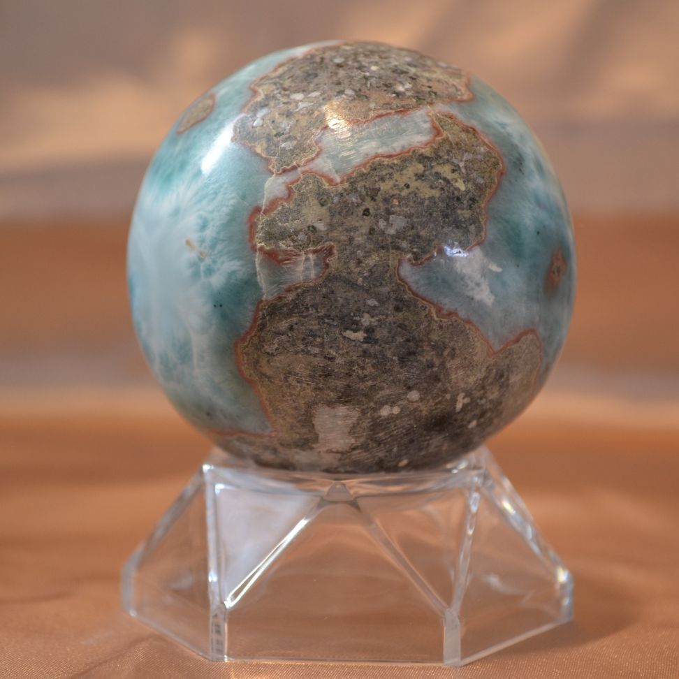 Larimar-Kugel Nr. 1