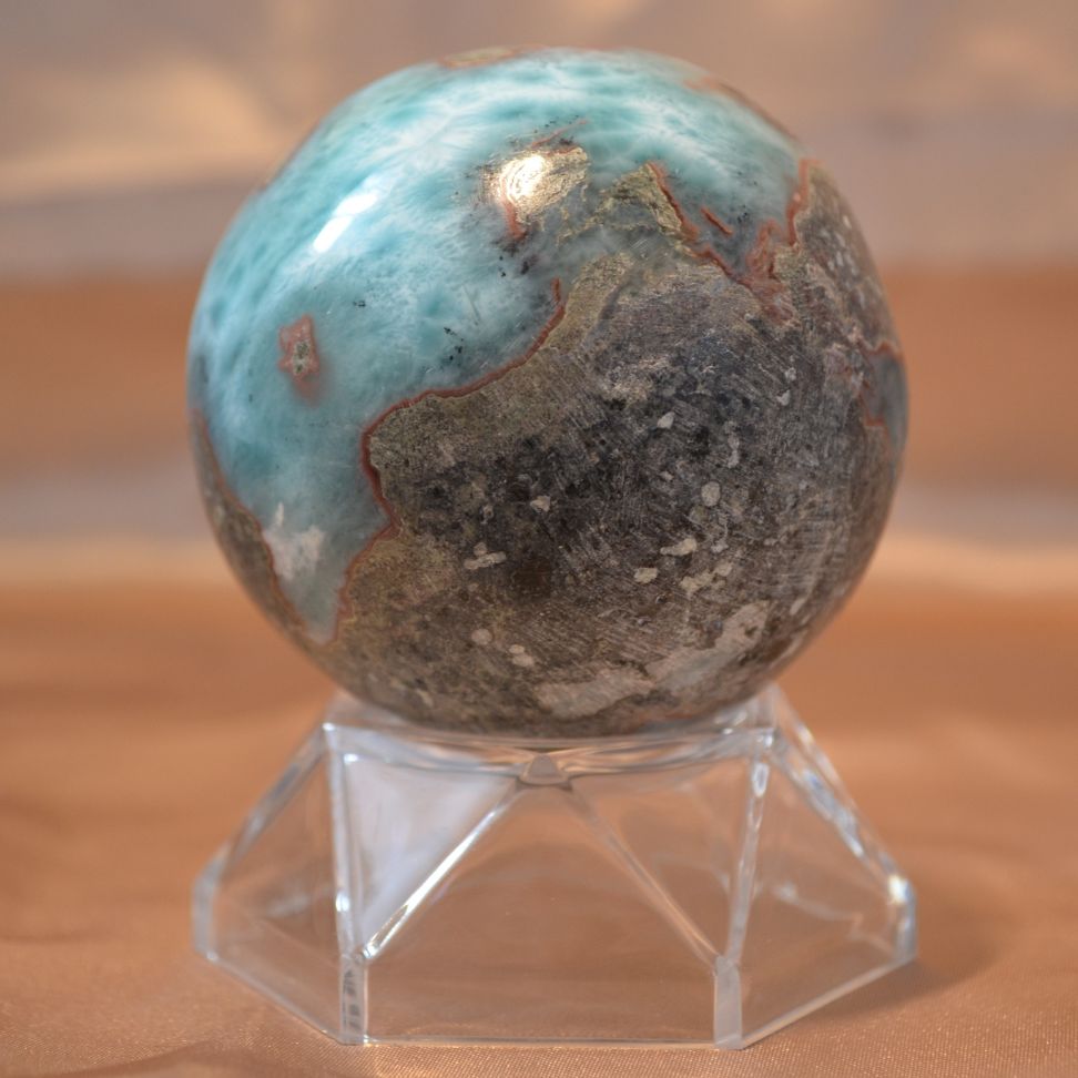 Larimar-Kugel Nr. 1