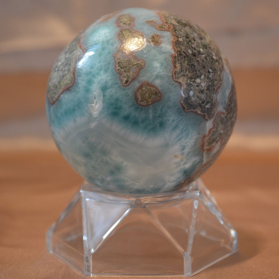 Larimar-Kugel Nr. 1