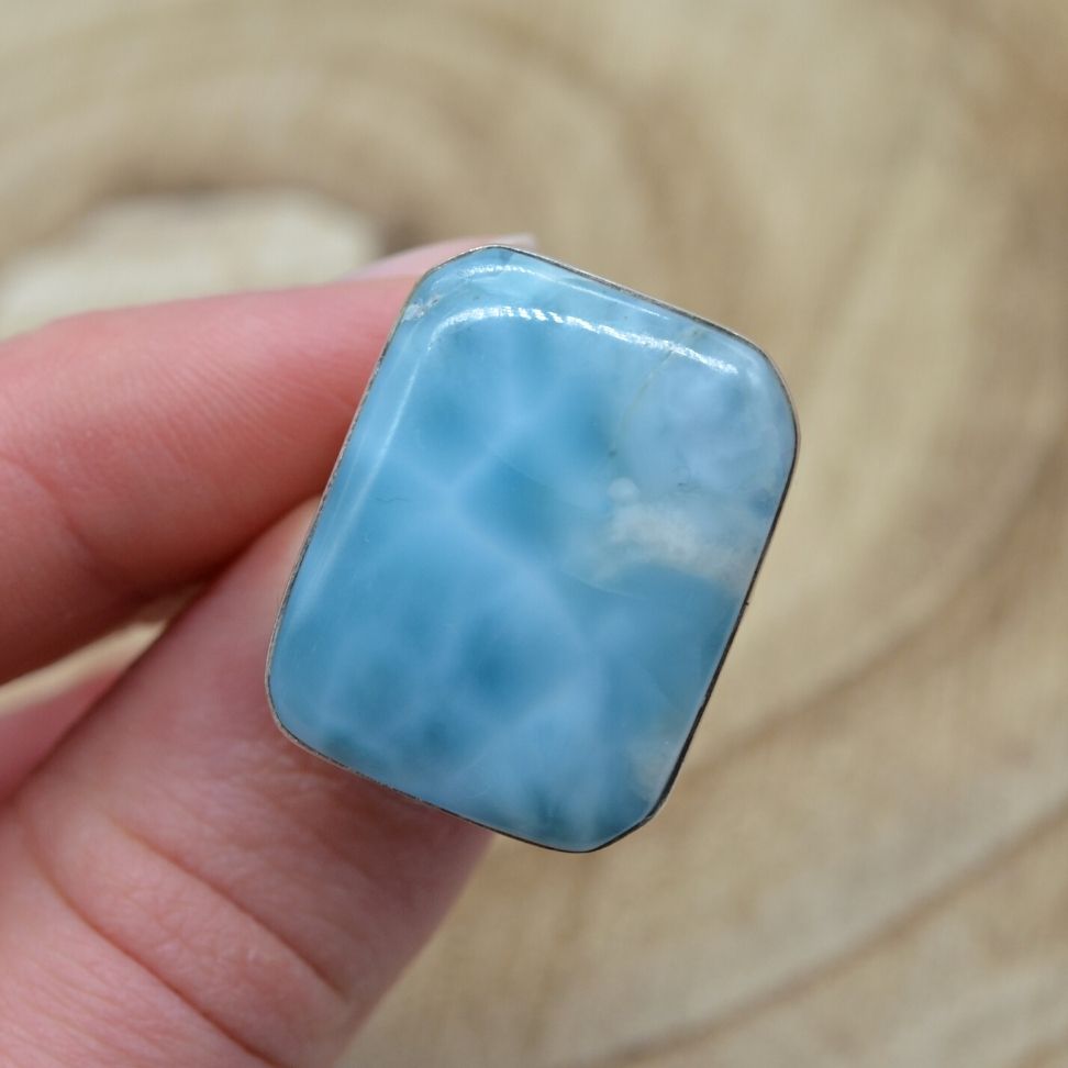 
                  
                    Larimar Ring Nr. 6
                  
                