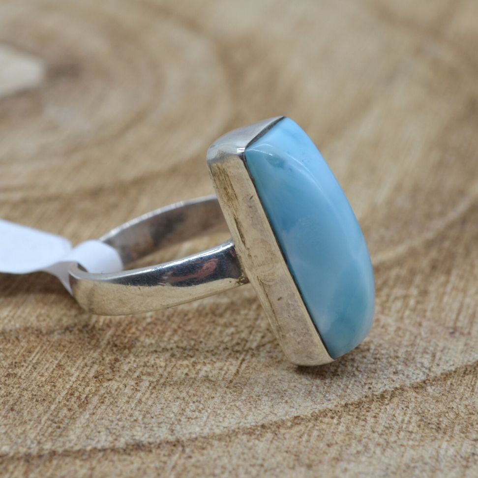 
                  
                    Larimar Ring Nr. 7
                  
                