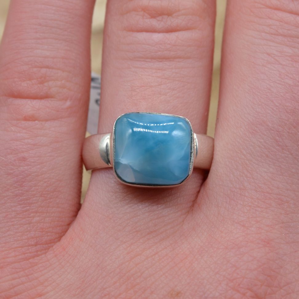 Larimar Ring Nr. 8