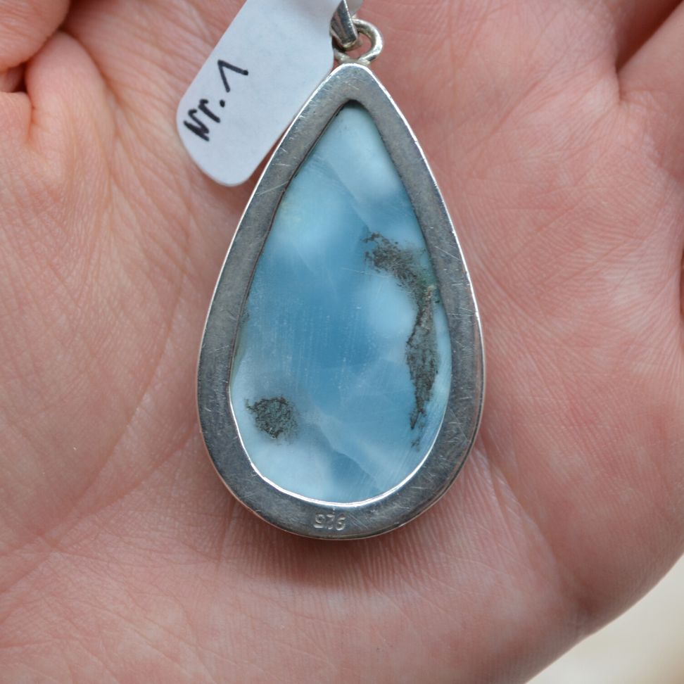 
                  
                    Larimar-Anhänger in Silber Nr. 1
                  
                