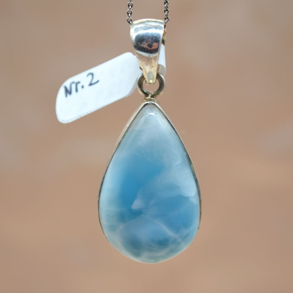 Larimar-Anhänger in Silber Nr. 2