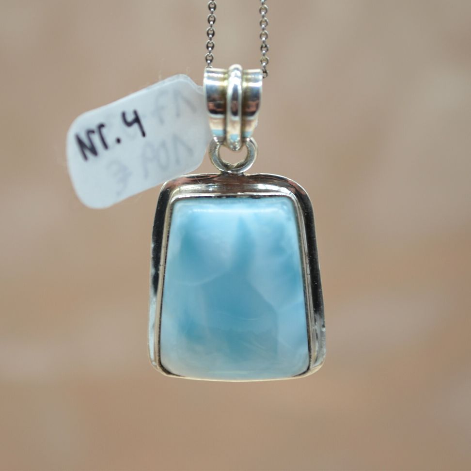 Larimar-Anhänger in Silber Nr. 4