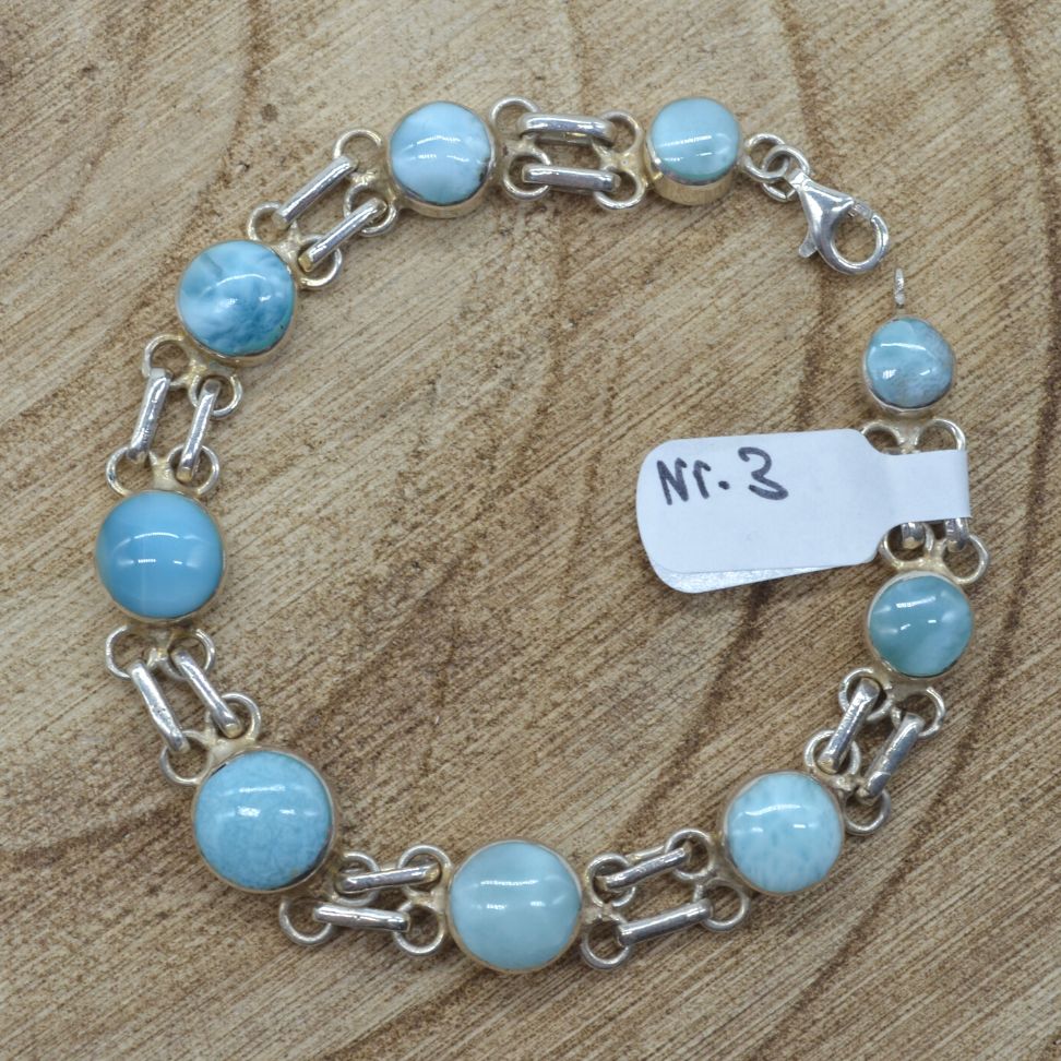 Larimar-Armband Nr. 3