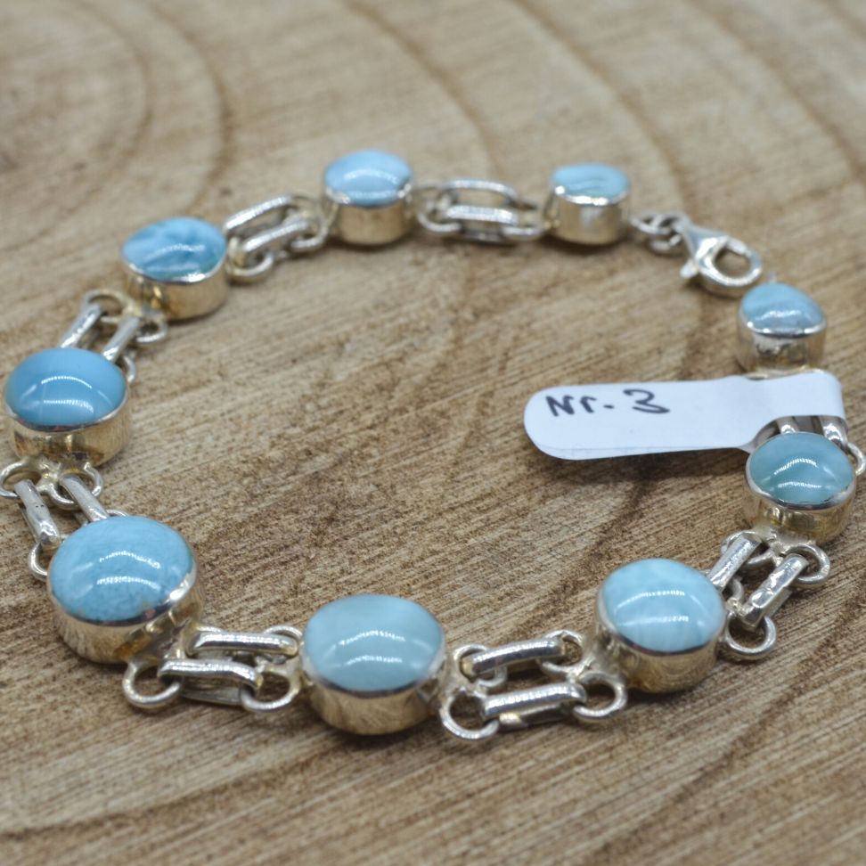 
                  
                    Larimar-Armband Nr. 3
                  
                