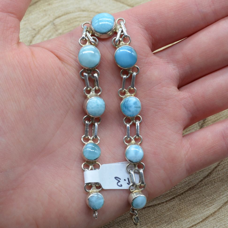 
                  
                    Larimar-Armband Nr. 3
                  
                