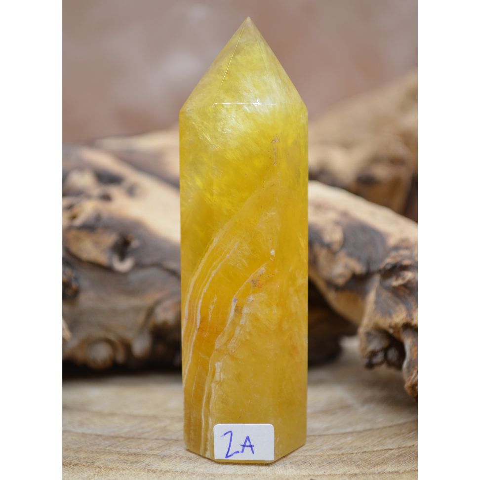 Gelber Fluorit Points
